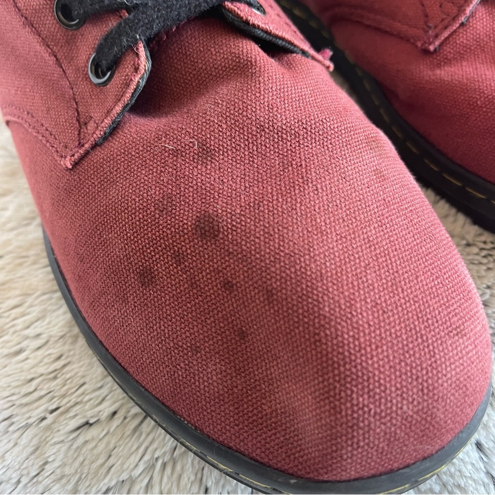 Dr. Martens Shoreditch Canvas 7-Eye Lace-Up Boots Men size 11 - Picture 4 of 9